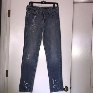 bebe boyfriend jeans size 27